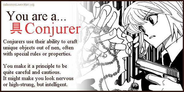 You are a conjurer